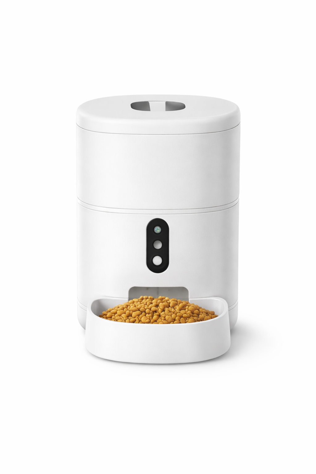 Distributeur intelligent de nourriture pour animaux avec caméra et interaction vocale – Distributeur automatique contrôlé par application (4 L, Wi-Fi)