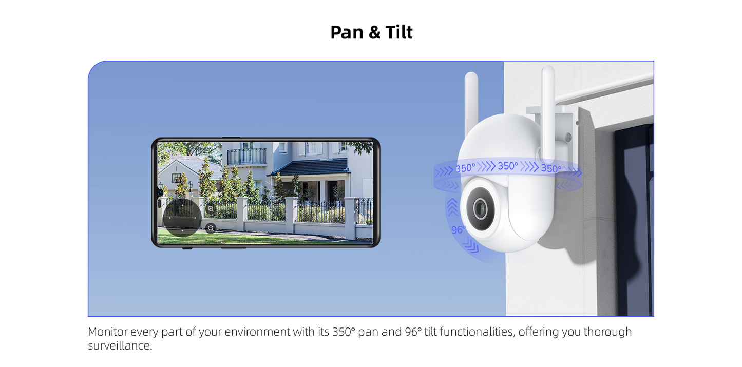 G12 Smart 2K Dome Security Camera – 4G LTE & Wi-Fi Outdoor Protection