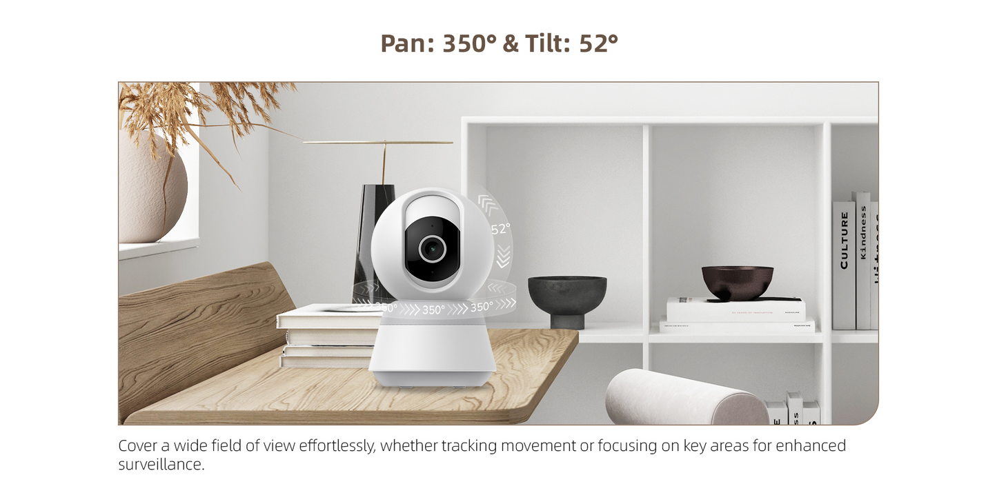 4K Indoor Security Camera – Miss Nothing