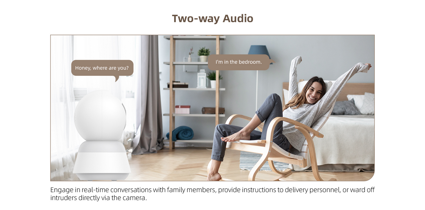 4K Indoor Security Camera – Miss Nothing